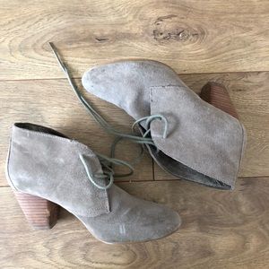 Aldo suede booties